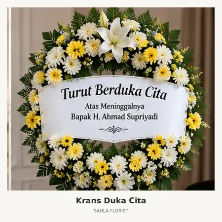 Krans Bunga Duka Lombok Utara